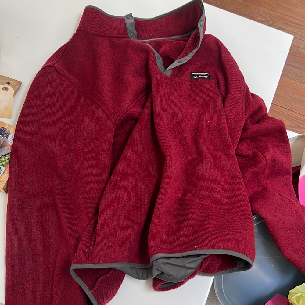 LL Bean Fitted Pullover